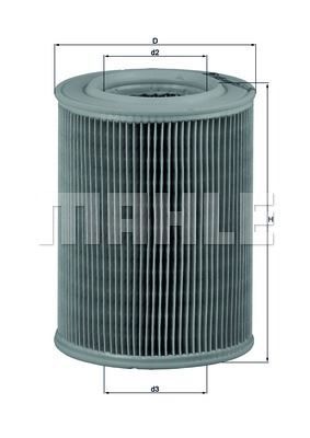 MAHLE LX455 HAVA FİLTRE ALFA FIAT CROMA