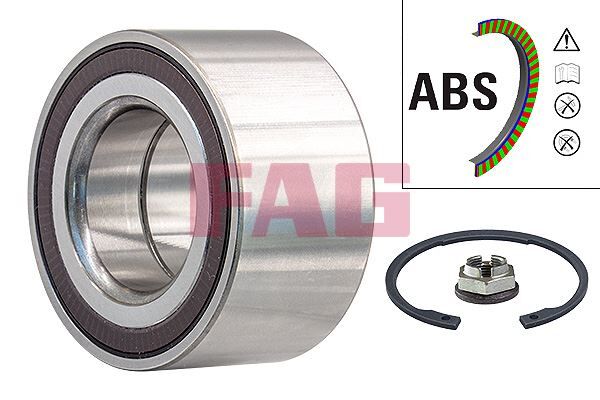 FAG 713620410 TEKER RULMANI ON LAND ROVER L663 L550 L462 RANGE ROVER L538 L405 L494 L560 . JAGUAR E-PACE X540 XE X 760 F-PACE X761