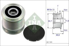 INA 535016510 ALTERNATOR KASNAGI MERCEDES W203 S203 CL203 W204 C209 R171
