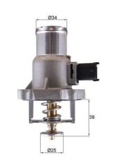 MAHLE TM55105 TERMOSTAT ASTRA G 1.6 16V 00-05 -ASTRA H 1.6 06>MERIVA-VECTRA C-ZAFIRA 105C Z16 XEP/Z16XER/A16XER