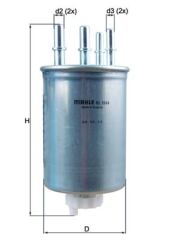 MAHLE KL1044 YAKIT FILTRESI LAND ROVER 306DT DISCOVERY L462 RANGE ROVER L494 L405