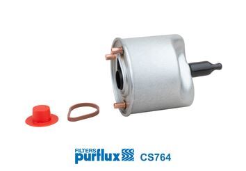 PURFLUX CS764 YAKIT FİLTRESİ FORD B-MAX 12> FIESTA VI 08>17 FOCUS III 11>17 COURIER 14> MONDEO IV 07>14 ECOSPOR 13> CONNECT 14> 1.5-1.6 TDCI VOLVO C30 S40 S60 II V60 1.6 D2 10>