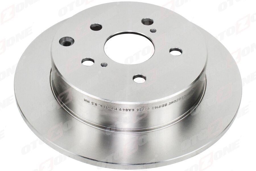 OTOZONE BD9162 ARKA FREN DİSKİ DOLU TİP TOYOTA AVENSIS 2.0L 1AZ-FE 1AZFSE 1CD-FTV AZT250 CDT250 03-08 / COROLLA V ERSO 1.6L 3ZZ-FE ZNR10 04-09 2.2L 2ADFTV AUR10 04-09 1.8L 1ZZ-FE ZNR11 04-> 290 çap X 5 bijon - A
