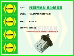 NEIMAN 6445XE KALORİFER REZİSTANSI P307-C4