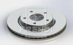 FRENDI 24655C FREN DISKI ARKA MERCEDES C-CLASS W204 S204 C204