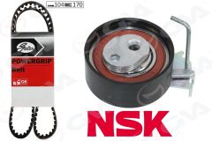 GVA 59T4313G EKSANTRİK GERGİ KİTİ 104x170 206-207-306-307-BIPPER-PARTNER-BERLINGO-C2-NEMO-FIORINO 1.4 K015575XS