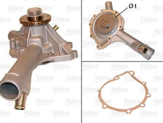 VALEO 506306 DEVIRDAIM POMPASI MERCEDES M111 W202 W124 C208 W210 W163 R170
