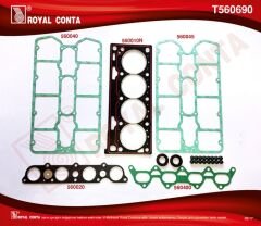 ROYAL T560690 ÜST TAKIM CONTASI SKC KEÇE SUBAP LAS RENAULT MEGANE I 2.0 16V F7R