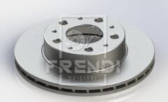 FRENDI 33086 ÖN FREN AYNASI FIAT DUCATO 94>14 PEUGEOT BOXER 94>14 CITROEN JUMPER 94>14 KARSAN JEST 98> 300x24x5DELİK