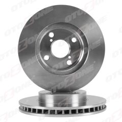 OTOZONE BD9034 ÖN FREN DİSKİ HAVA KANALLI TOYOTA COROLLA 1.4L 4ZZ-FE ZZE120 VVTi 02-06 / 1.6L 3ZZ-FE ZZE121 VVTi 02-06 255 çap X 4 bijon - Adet disk fiyatıdır