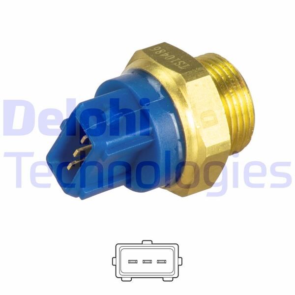 DELPHI TS10486 RADYATÖR FAN MÜŞÜRÜ OPEL VECTRA B 96>02 KLİMALI