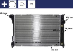 MAHLE CR1176000S MOTOR SU RADYATORU MERCEDES W204 S204 C204 C218 X218 W212 S212 C207 A207 X204