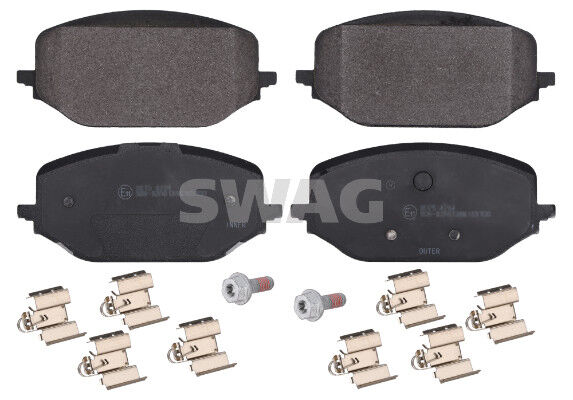 SWAG 33110921 ÖN FREN BALATASI OPEL ASTRA L 22> COMBO E 19> GRANDLAND X CITROEN BERLINGO III-C5 III-C4 18> PEUGEOT P308 III 21> P508 III 18> PARTNER-RIFTER 18> DS4 II-DS7 21> FIAT DOBLO 23>