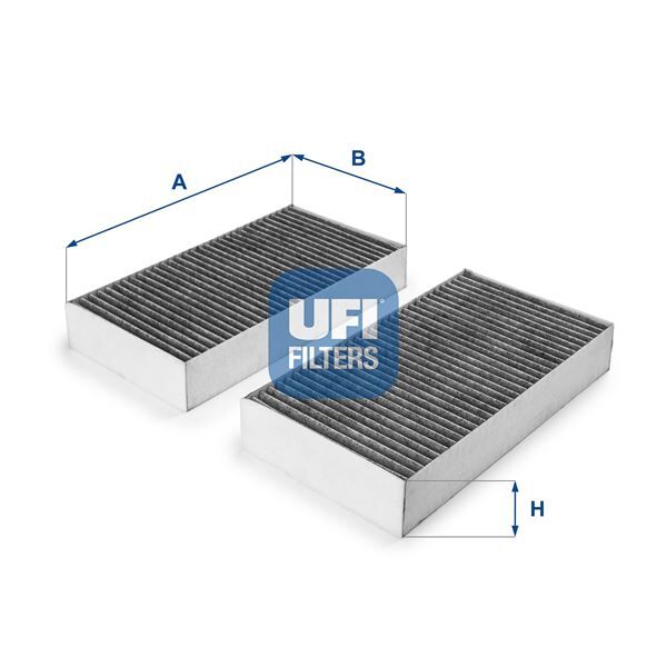 UFI 5421500 POLEN FILTRESI TAKIMI MERCEDES W164 X164 W251 KARBONLU