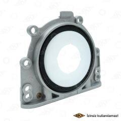 SKT 415242-FAEK KRANK KEÇESİ ARKA VW-SKODA-SEAT-AUDİ 97> AKL-ALT-ALZ-BFQ-BSE-BLR-BGU 1.6-2.0 FLANŞ İLE KALINLIK: DIŞ ÇAP: 131mm-İÇ ÇAP: 85mm