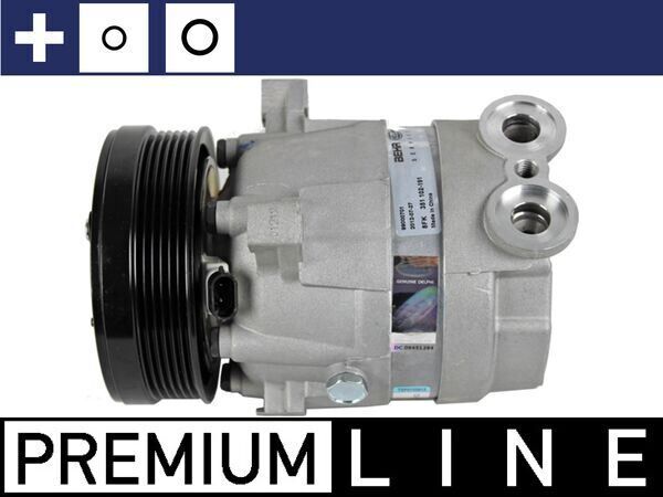 MAHLE ACP674000P KLİMA KOMPRESÖRÜ VECTRA A 2.0 88-95 -CALIBRA A 2.0 90-97 124mm