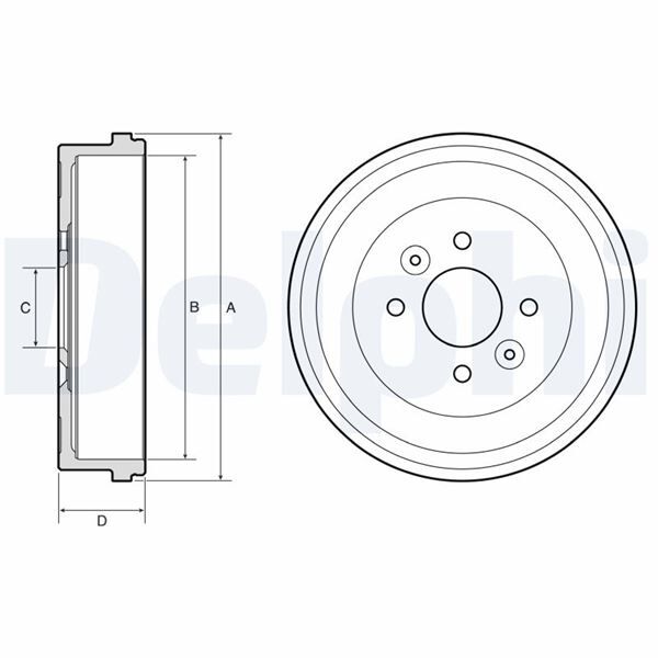 FREN KAMPANASI ARKA RENAULT CLIO V 19> KANGOO III 23>