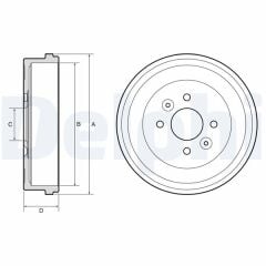FREN KAMPANASI ARKA RENAULT CLIO V 19> KANGOO III 23>