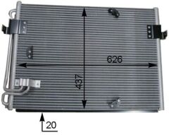 MAHLE AC174000S KLIMA RADYATORU BMW E31 90>98