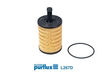 PURFLUX L267D YAĞ FİLTRESİ T5-T4-PASSAT-POLO-BORA-GOLF-JETTA-TOURAN-TIGUAN-CORDOBA-LEON-IBIZA-TOLEDO-CADDY- L267A