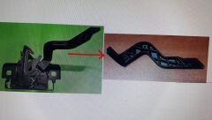 AFT KAP14365 MOTOR KAPUT KİLİT UÇ PLASTİĞİ CLIO CYMBOL II-SANDERO