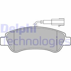 DELPHI LP3153 ARKA FREN BALATASI FİŞLİ BOXER-JUMPER-DUCATO 06>
