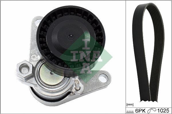 INA 529016710 ALTERNATÖR GERGİ KİTİ KÜTÜKLÜ GOLF7-A3-LEON-CADDY-TIGUAN 13> 1.6-2.0TDI CLHA-CRKB-CLHB-CRKA K016PK1025