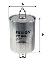 FILTRON FILT PM 844 ESCORT/VOLVO YAKIT FILTRESI