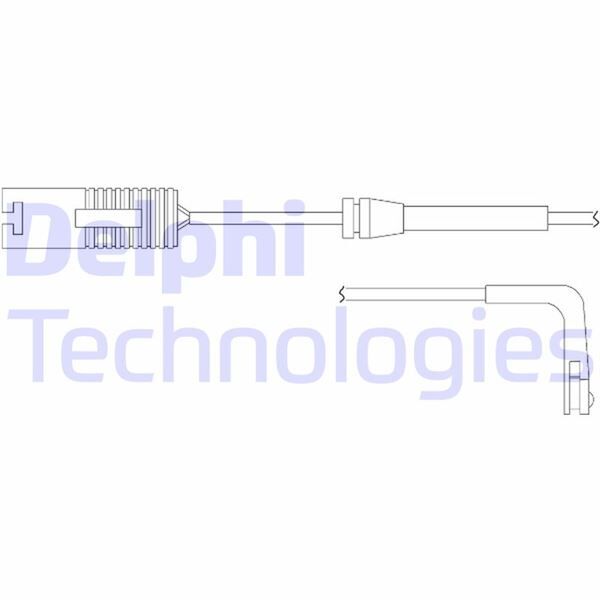 DELPHI LZ0137 BALATA FISI ARKA BMW E39 E52