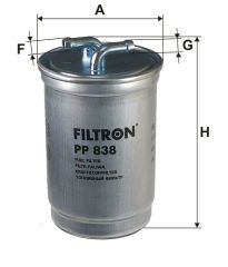 FILTRON FILT PP 838 GOLF2 YAKIT FILTRESI H70WK08 / KL 147D