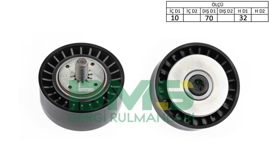 BMS 466 ALTERNATÖR GERGİ RULMANI OPEL ANTARA CHEVROLET CAPTIVA-CRUZE-ORLANDO 2.0-2.2 D