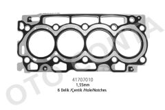 OTOCONTA 41707010 SİLİNDİR KAPAK CONTASI SKC PEUGEOT PARTNER - CİTROEN BERLİNGO 1.6 16 V HDI 6 DELİK 1.55MM