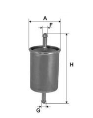 YAKIT FİLTRESİ ESCORT V-VI-VII-FIESTA III-IV-MONDEO I-II-TRANSİT 95 x