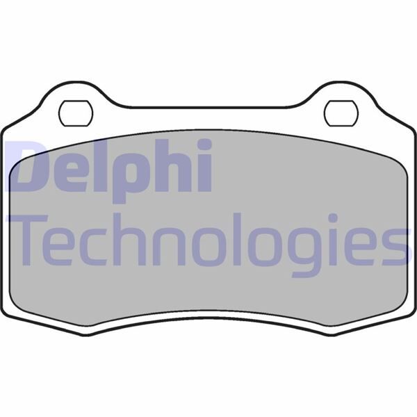 DELPHI LP1700 ARKA BALATA P208 12 16GTİ 13 > DS3 10 > VOLVO S60 I R 2.5T 03-10 V70 II 03-10 S-YTPE XJ 02-09