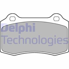 DELPHI LP1700 ARKA BALATA P208 12 16GTİ 13 > DS3 10 > VOLVO S60 I R 2.5T 03-10 V70 II 03-10 S-YTPE XJ 02-09