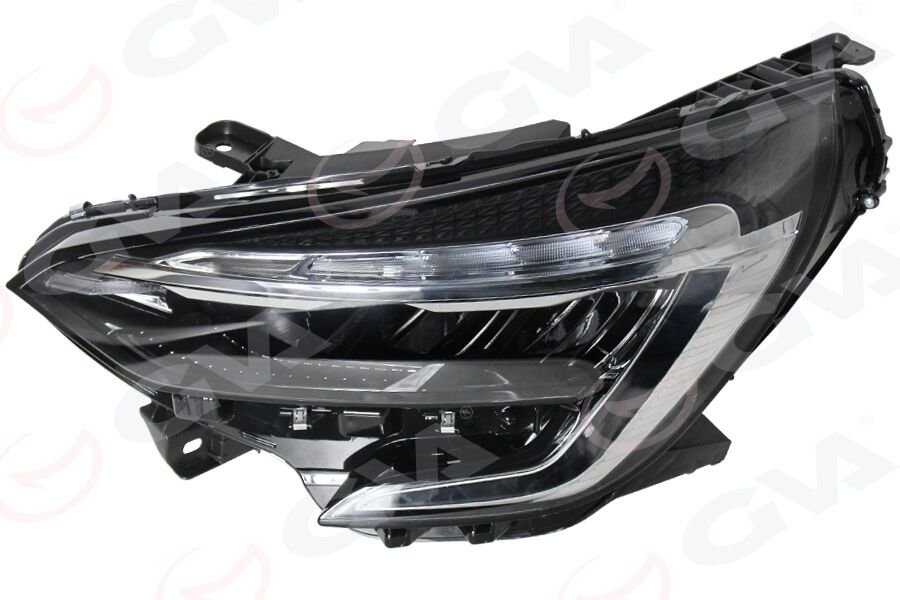GVA 2014038 FAR LEDLİ SOL MOTORLU RENAULT CLIO V 19>23 SİYAH ÇITALI