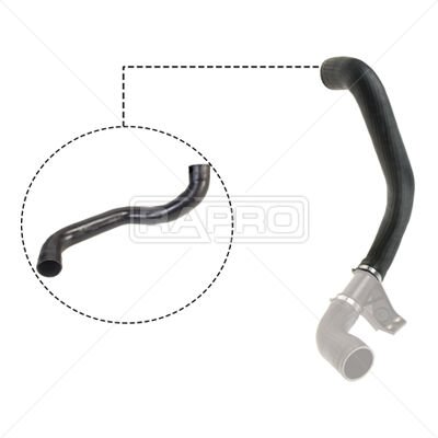 RAPRO 28300 TURBOSARJ HORTUMU SOL MERCEDES SPRINTER OM611 B901>B905 BUYUK