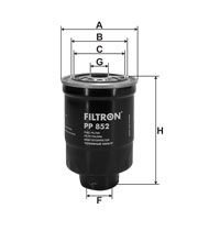 FILTRON FILT PP 852 STAREX/H100 MIN/H100 KMY/GALLOPER  YAKIT FILTRESI AÇIK TIP