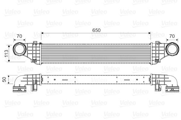 VALEO 818337 TURBOSARJ RADYATORU MERCEDES E-CLASS W211 S211