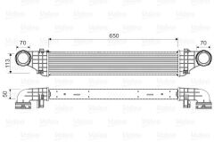 VALEO 818337 TURBOSARJ RADYATORU MERCEDES E-CLASS W211 S211
