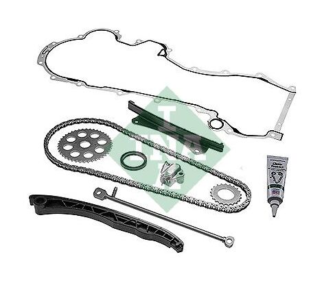 INA 559181740 EKSANTRİK ZİNCİR SETİ OPEL ASTRA H-CORSA C-D-COMBO-C-D-ASTRA J-MERIVA-ALBEA-DOBLO-EGEA-PUNTO-500- 1. 3 JTD-1.3 CDTI E4-E5-E6 CONTALI-YAĞLAMA BORUSU İLE 559002730