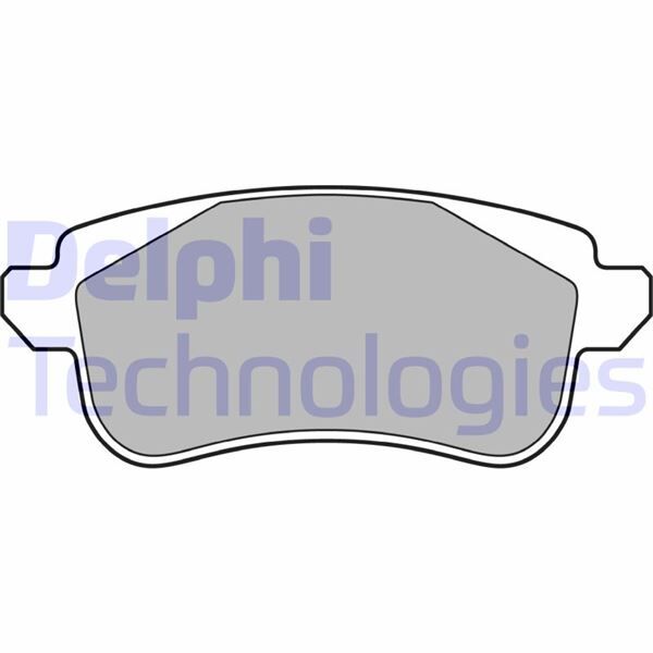 DELPHI LP3283 ARKA BALATA RENAULT MEGANE IV 15> ESPACE V 15> MEGANE IV GRANDTOUR 16> TALISMAN 15> NISSAN JUKE 19>
