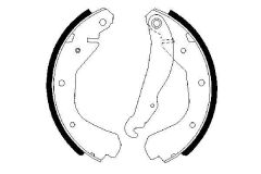 BOSCH 0986487213 ARKA PABUÇ BALATA COMBO 84-92 -CORSA A 84-93 -KADETT 83-92 200x29 GS6214