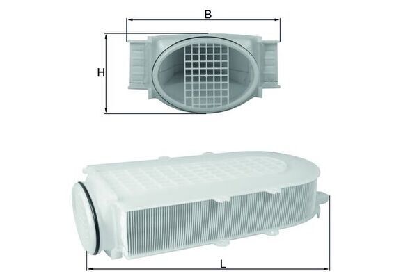 MAHLE LX2991.1 HAVA FİLTRESİ X5 XDRİVE 50 İ 13>X6 XDRİVE 50 İ 14>