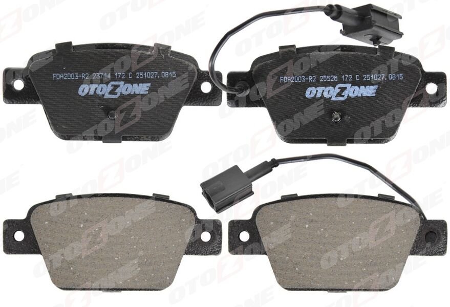 OTOZONE FDA2003-R2 ARKA FREN BALATASI FIAT STILO 02> LINEA 07> BRAVO II 07>14 ALFA ROMEO MİTO 08> MULTIPLA 99>