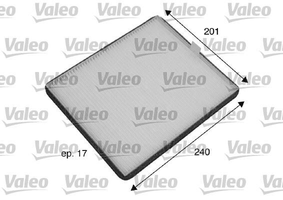 VALEO 698773 POLEN FİLTRESİ OPEL AGILA A 00>07 SUZUKI WAGON R 03>10
