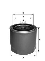 YAĞ FİLTRESİ H100 93-00 H-1 97-00 STAREX 97 > 2.5D - 2.5TD x