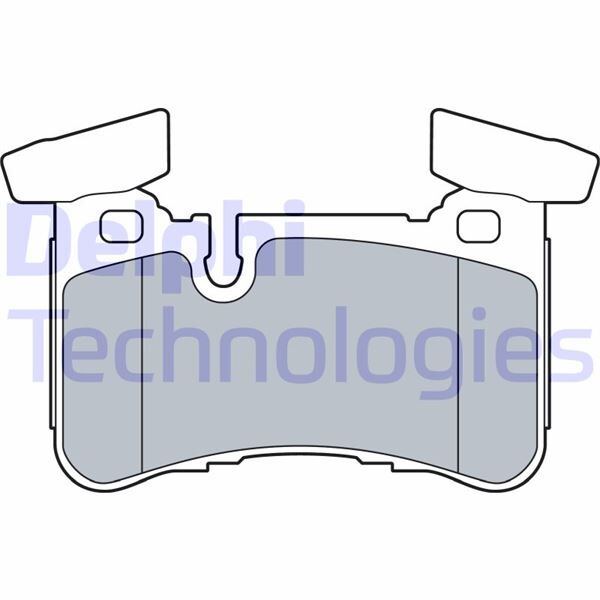 DELPHI LP3516 FREN BALATASI ARKA MERCEDES AMG W204 S204 C204 C218 W212