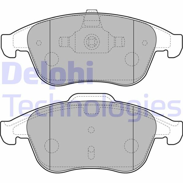 DELPHI LP2181 ÖN BALATA RENAULT LAGUNA III 07>15 LATITUDE 11> 2.0dCi 3.0dCi