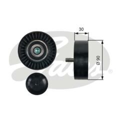 GATES T36479 KAYIS GERGI RULMANI BMW N54 E82 E88 E90 E91 E92 E93 E60 E61